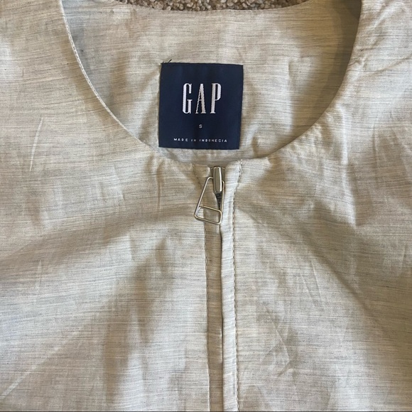 Gap Womens Basic Jacket in , Sz S Ivory - Picture 3 of 10
